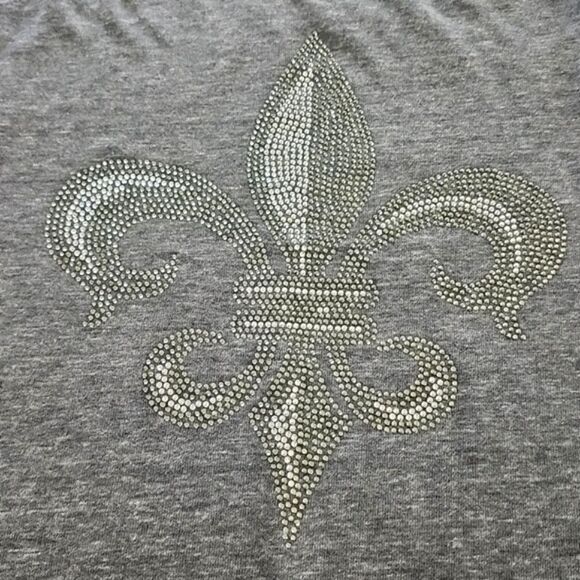 Opium Society Crystal Fleur De Lis Rhinestone Embellished Maxi Dress Brand New - Picture 5 of 9